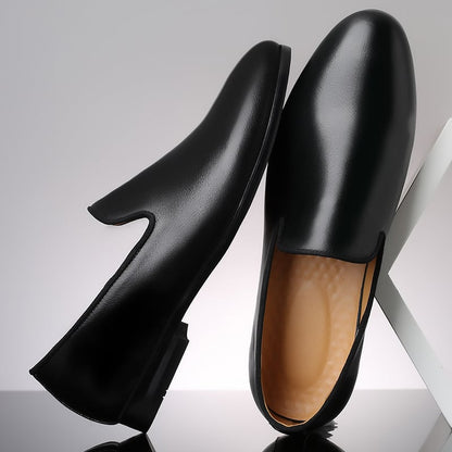Men PU Solid Color Fashion Business Casual Party Daily Loafers