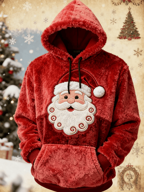 Men's Christmas Printed Hoodie