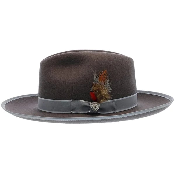 Wool Pinch Front Fedora