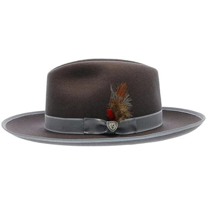 Wool Pinch Front Fedora