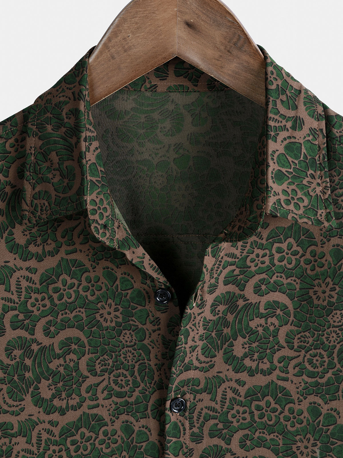 Men's Vintage Lightweight Breathable Rayon Hawaiian Vacation Shirt