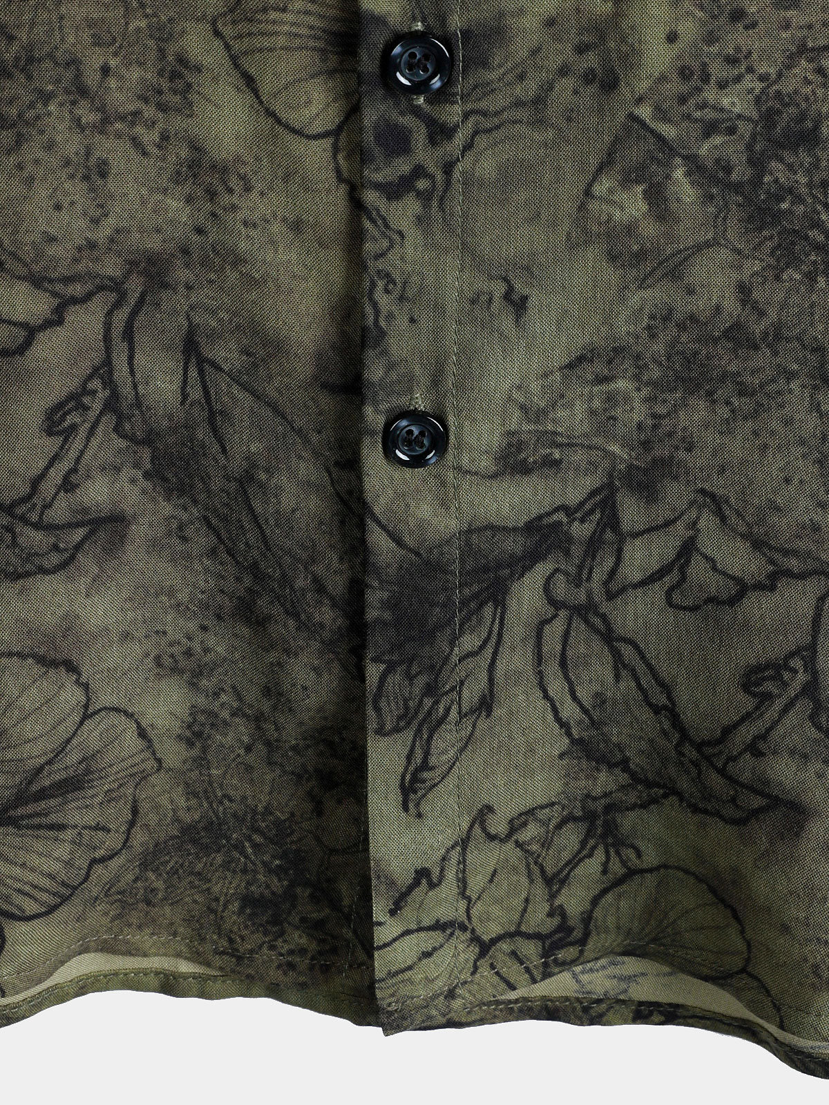 Men's Vintage Short Sleeve Lightweight Breathable Rayon Vacation Shirt