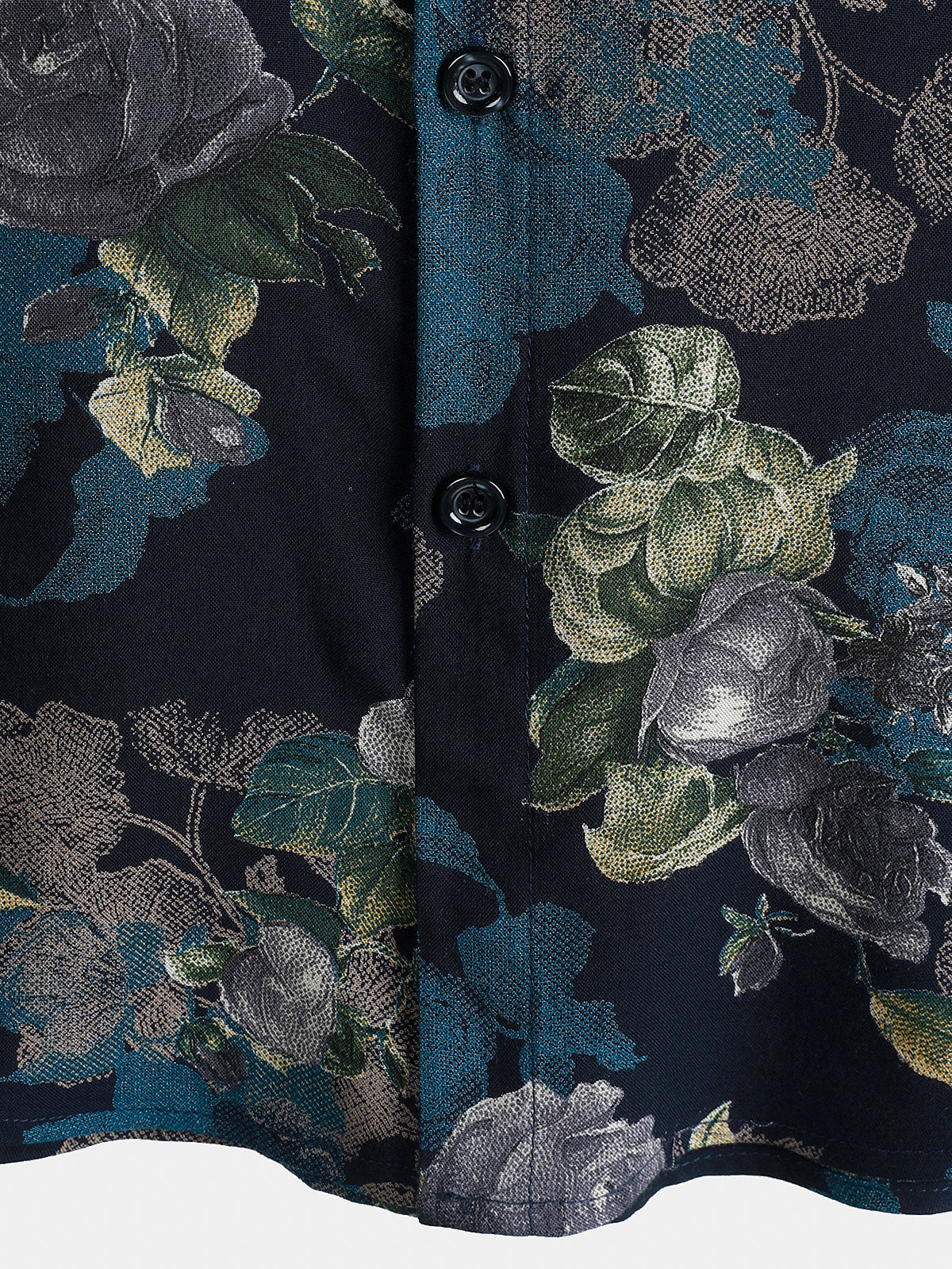 Men's Short Sleeve Lightweight Breathable Retro Island Holiday Floral Pattern Shirt
