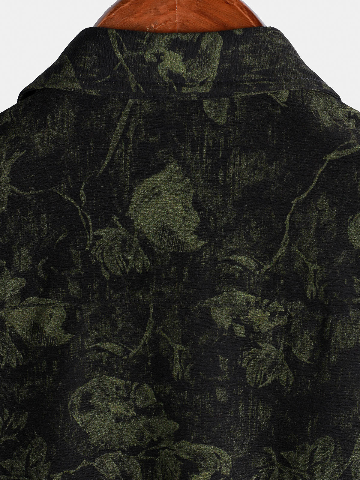 Men's Retro Floral Print Holiday Breathable Hawaiian Short Sleeve Shirt