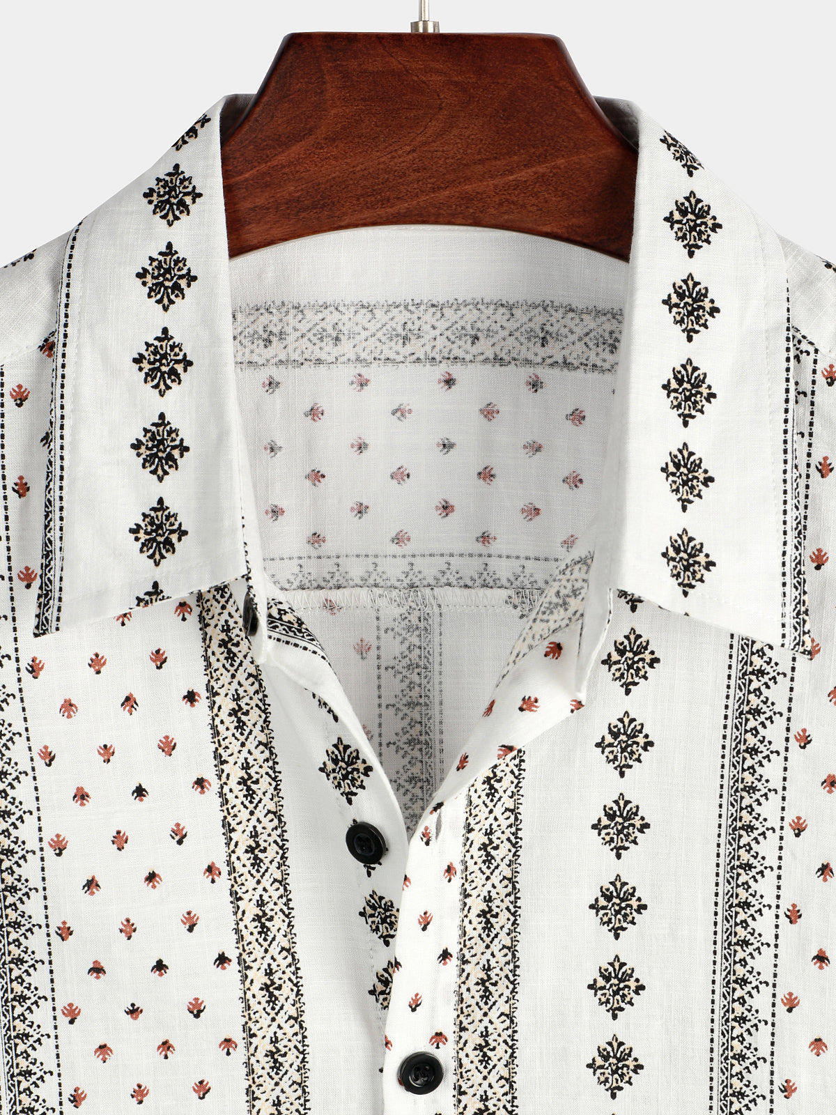 Men's Vintage Cotton Hawaiian Short Sleeve Shirt