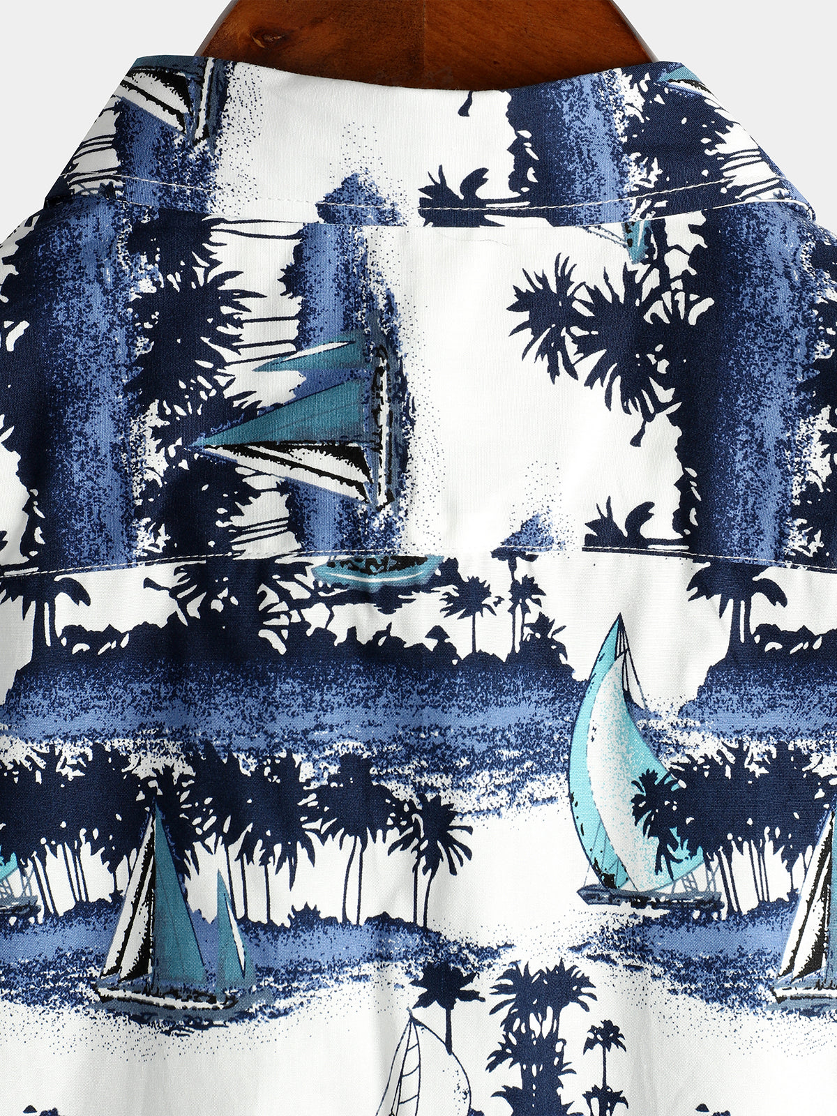 Men's Casual Hawaiian Pocket Short Sleeve Shirt