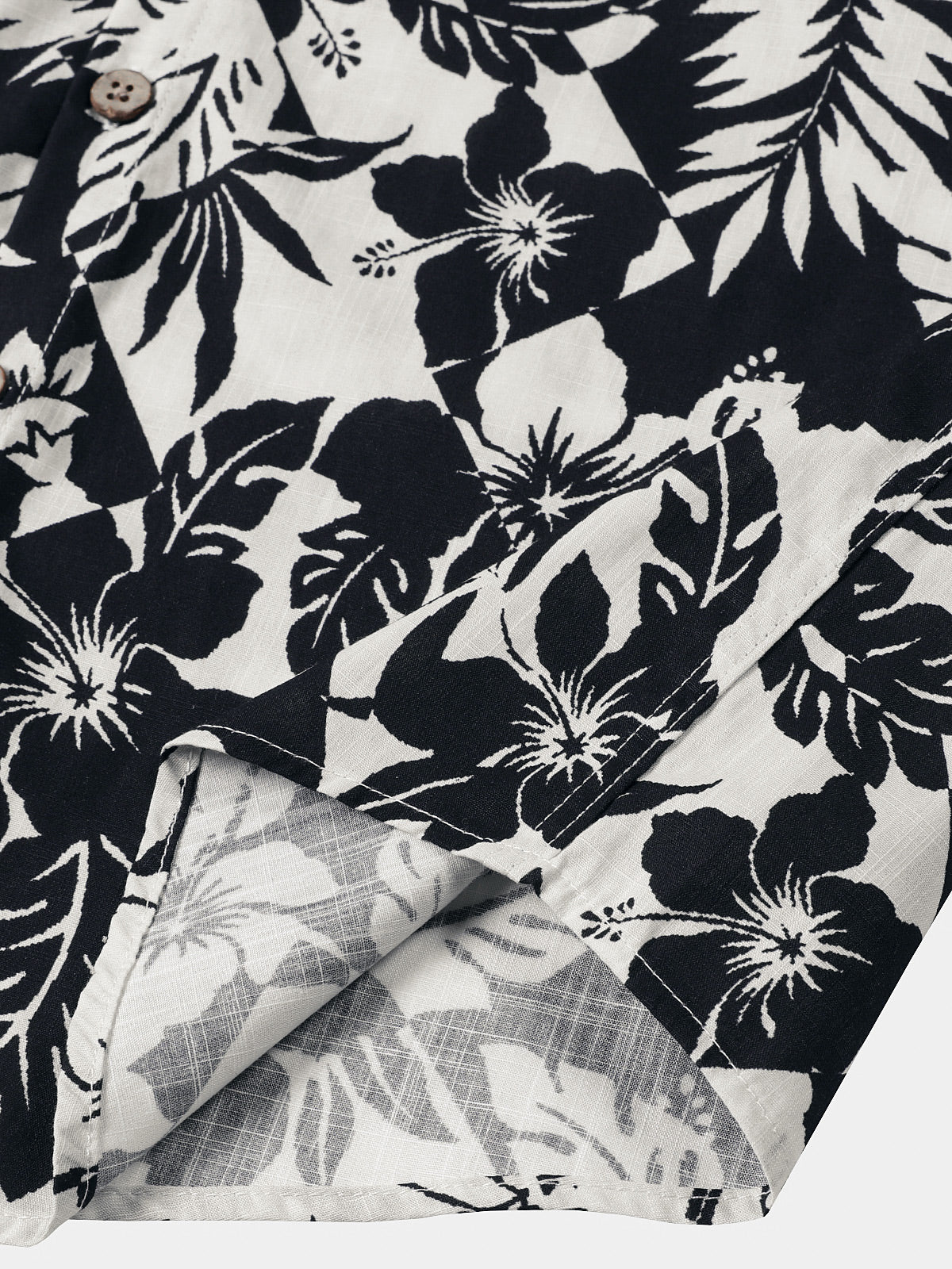 Men’s Cotton Cool Floral Short Sleeve Breathable Casual Beach Summer Shirt