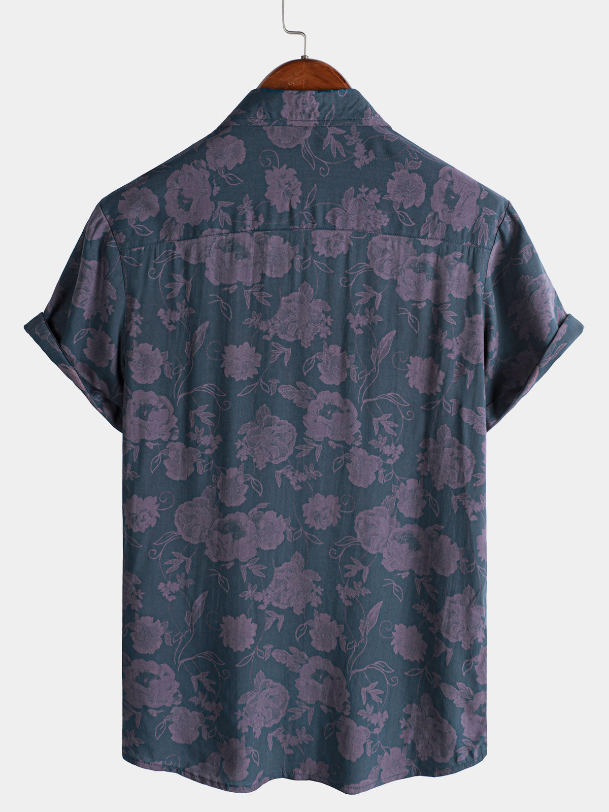 Men's Hawaiian Retro Summer Beach Short Sleeve Shirt