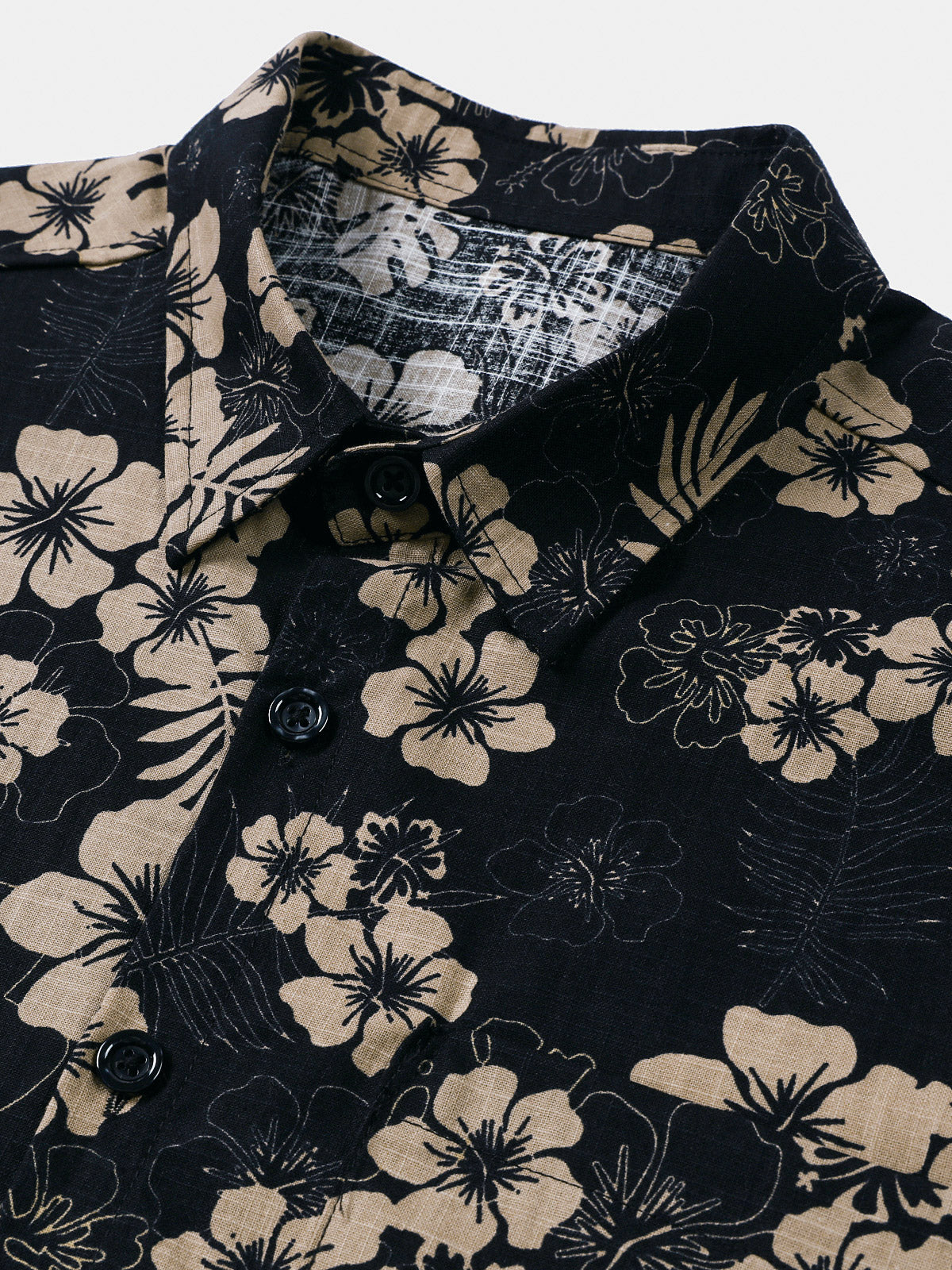 Men’s Resort Floral Short Sleeve Breathable Cool Casual Summer Shirt