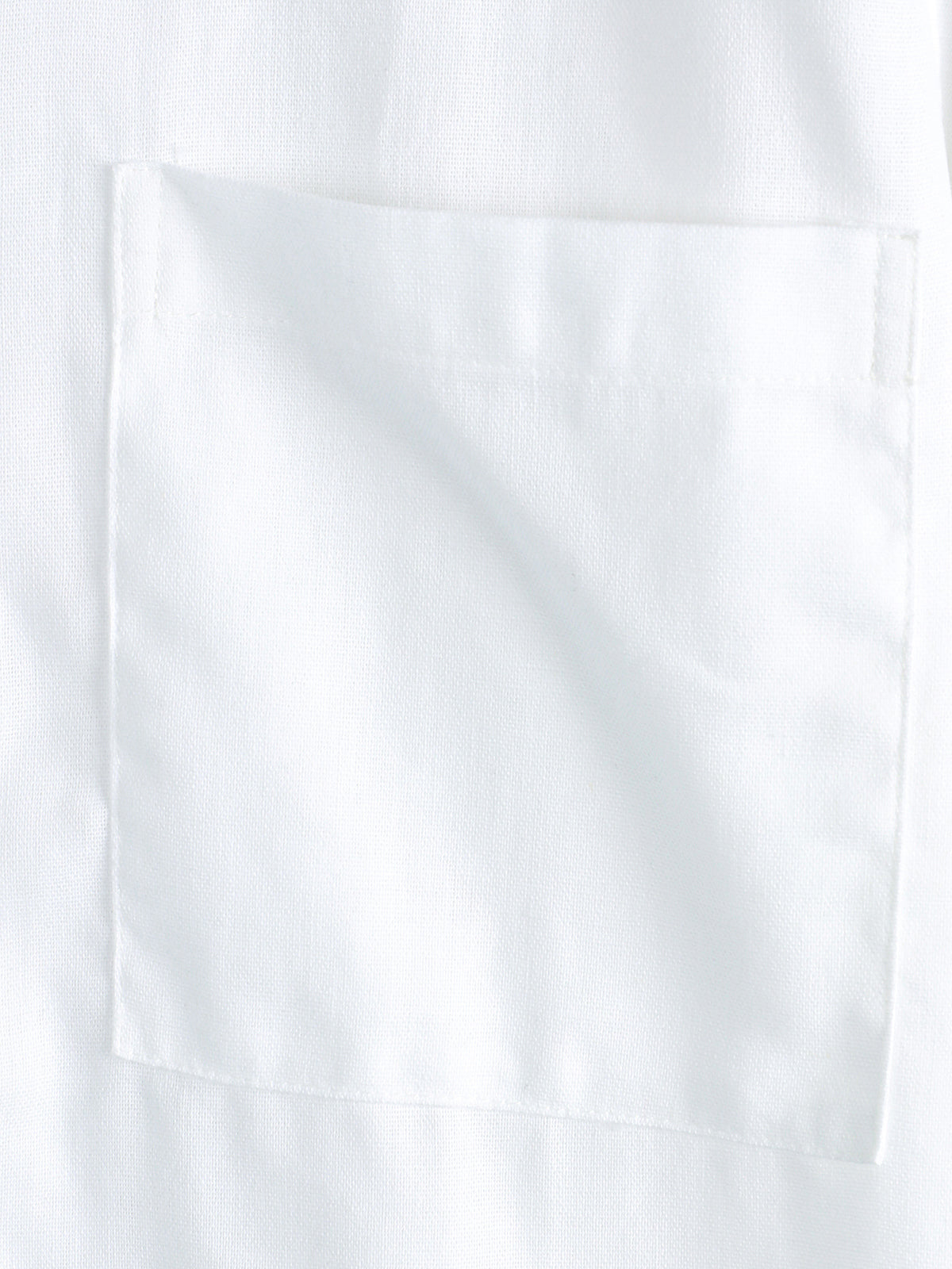 Men's Cotton & Linen Chest Pockets Solid Color Short Sleeve Shirt