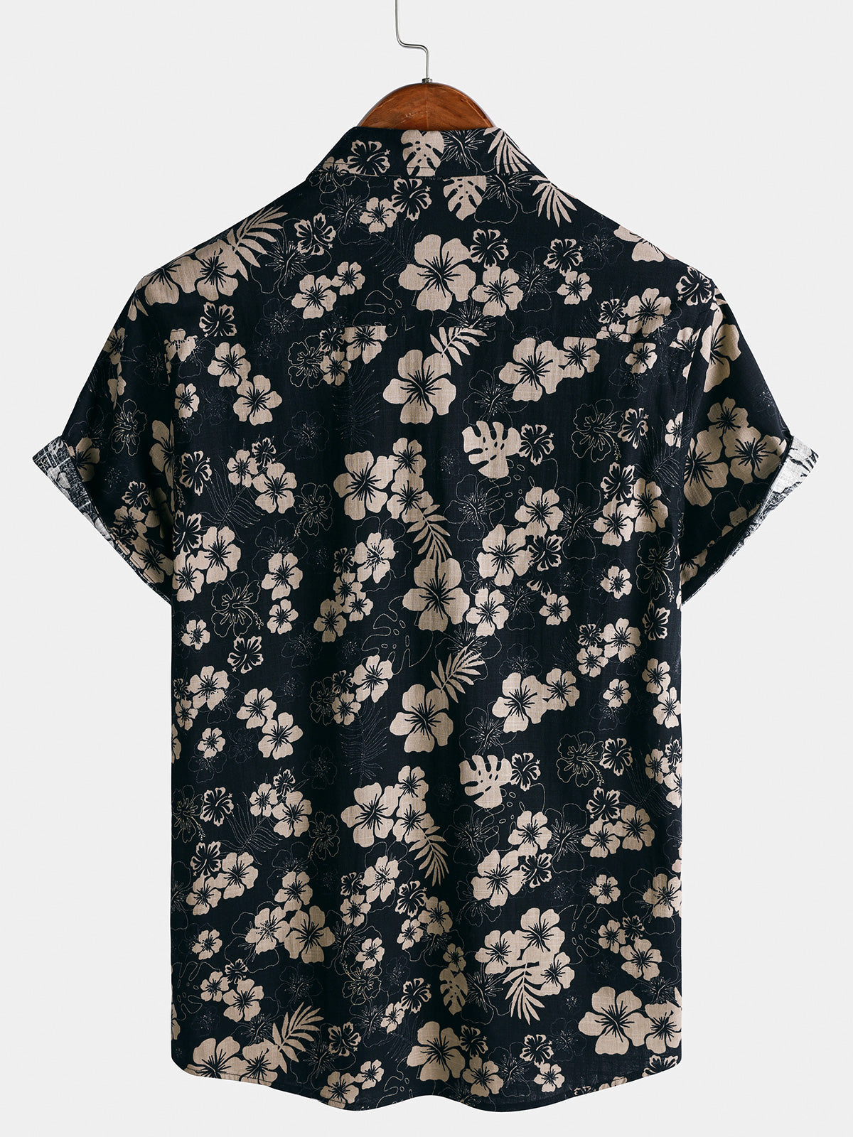 Men’s Resort Floral Short Sleeve Breathable Cool Casual Summer Shirt