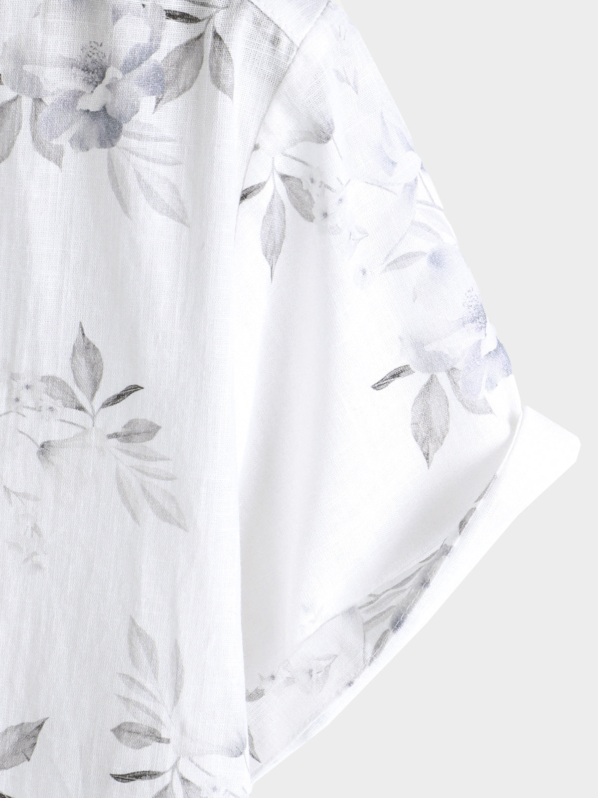 Men's Stylish Floral Print Short Sleeve Shirt