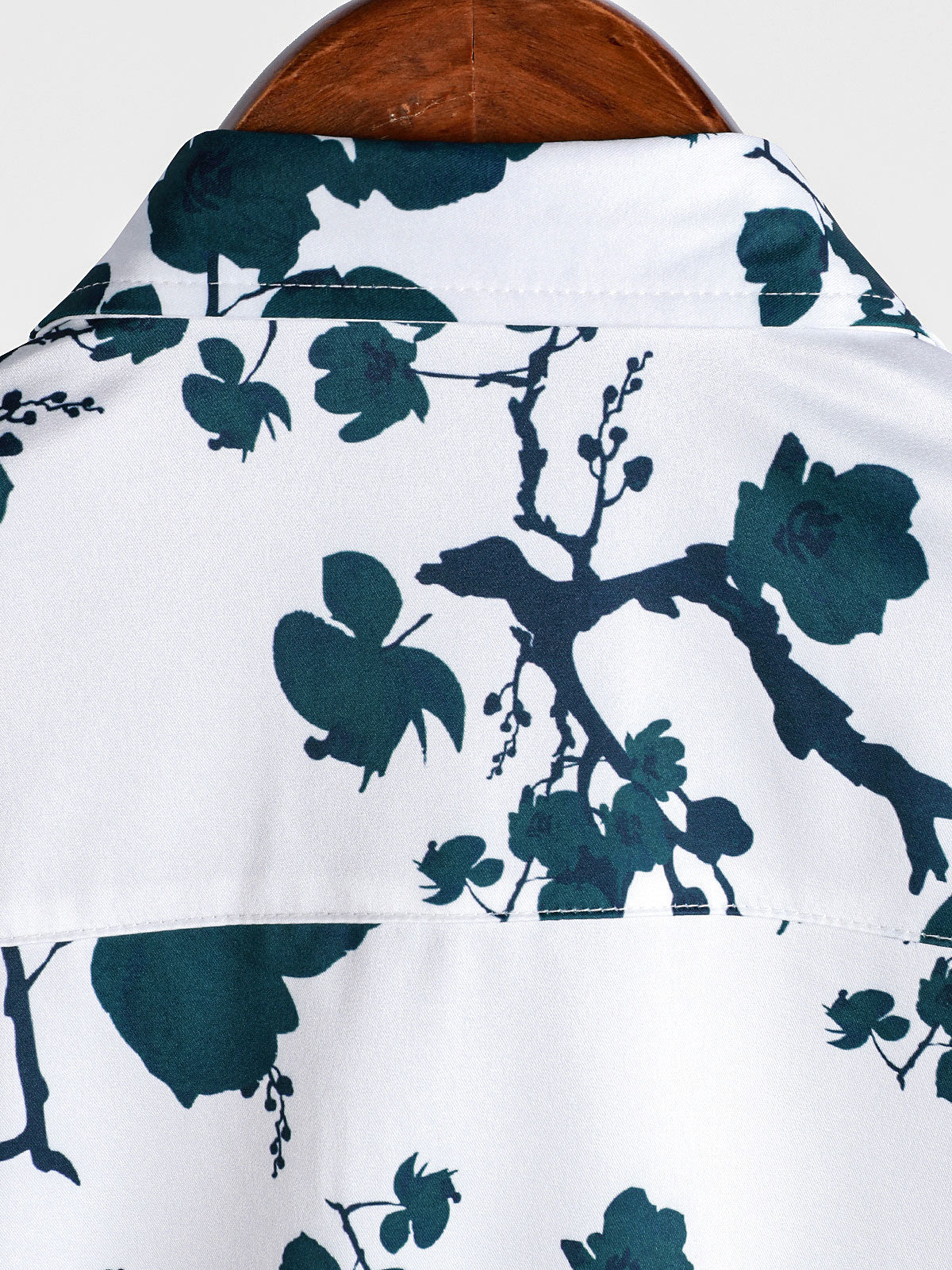 Men's Summer Floral Button Up Short Sleeve Holiday Beach Shirt