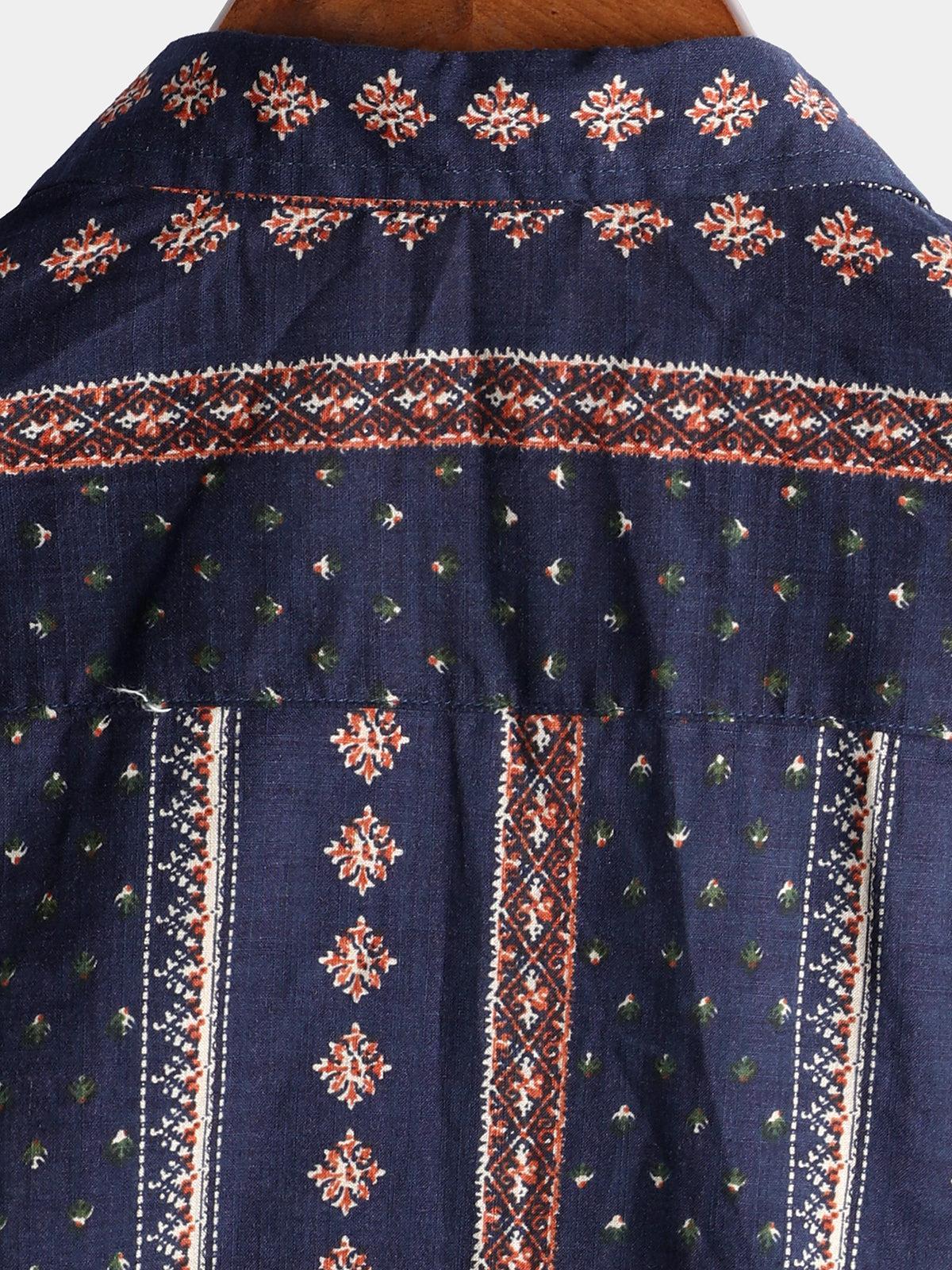 Men's Vintage Cotton Hawaiian Short Sleeve Shirt