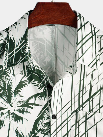 Men's Casual Summer Pocket Short Sleeve Shirt