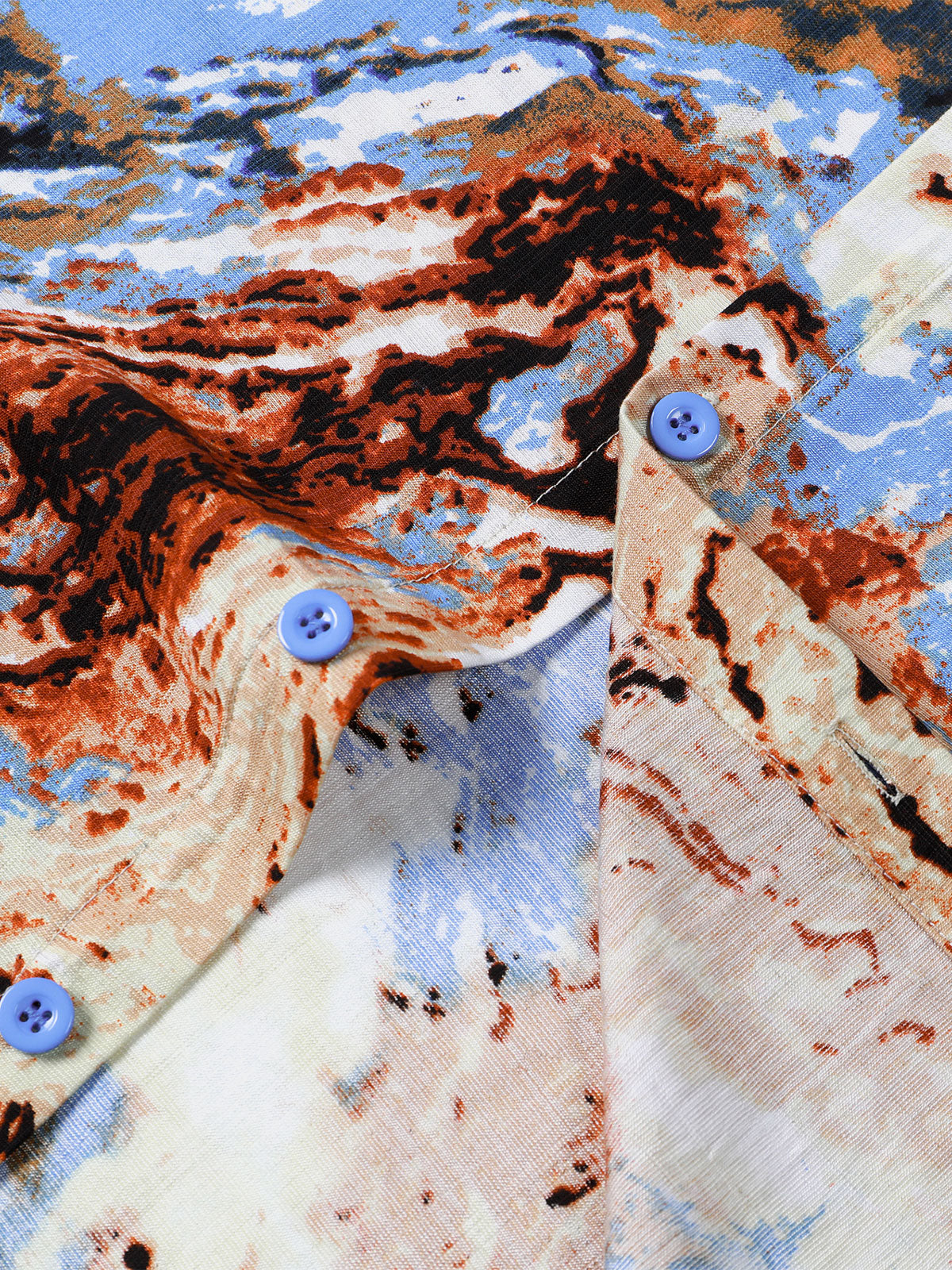 Men's Abstract Art Vacation Short Sleeve Shirt