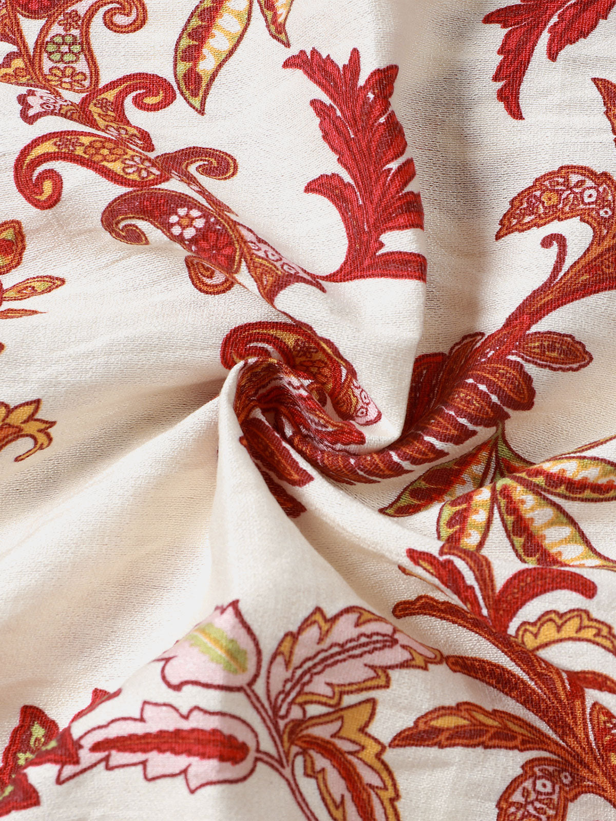 Men's Paisley Floral Vacation Button Up Short Sleeve Shirt