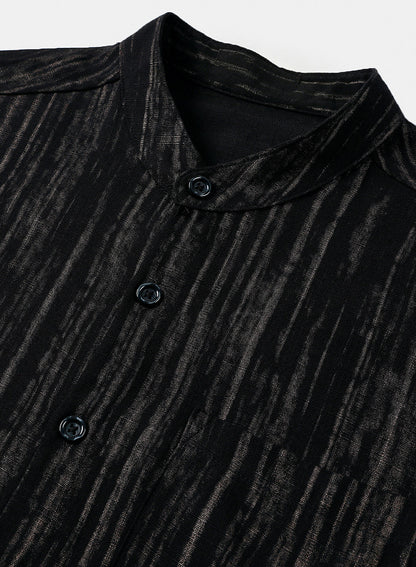 Men’s Everyday Casual Striped Short Sleeve Shirt