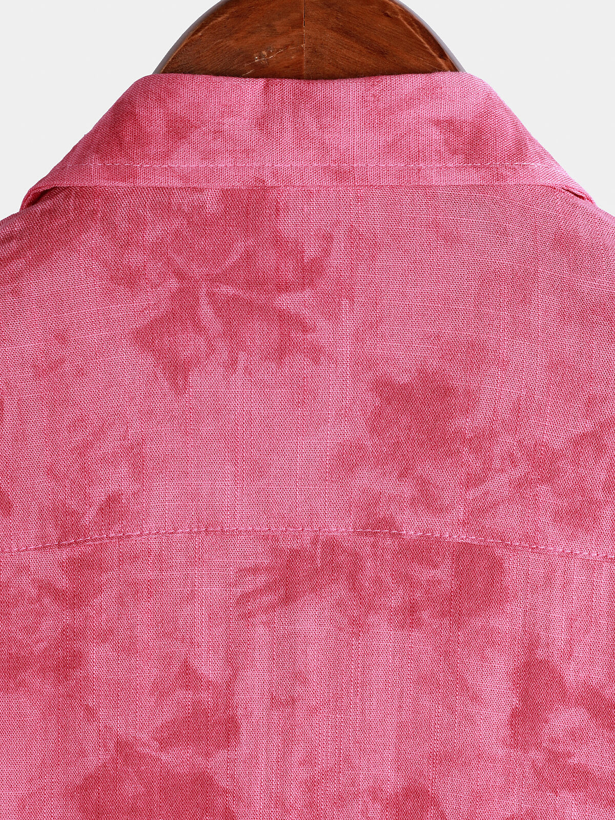 Men's Vintage Floral Pink Breathable Vacation Short Sleeve Shirt