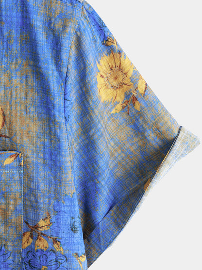 Men's Summer Breathable Short Sleeve Hawaiian Shirt