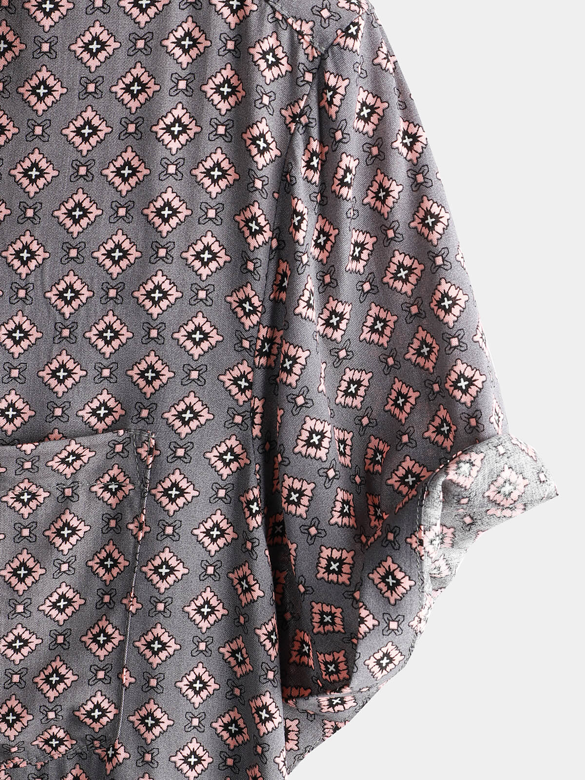 Men's Button Up Rayon Beach Short Sleeve Shirt