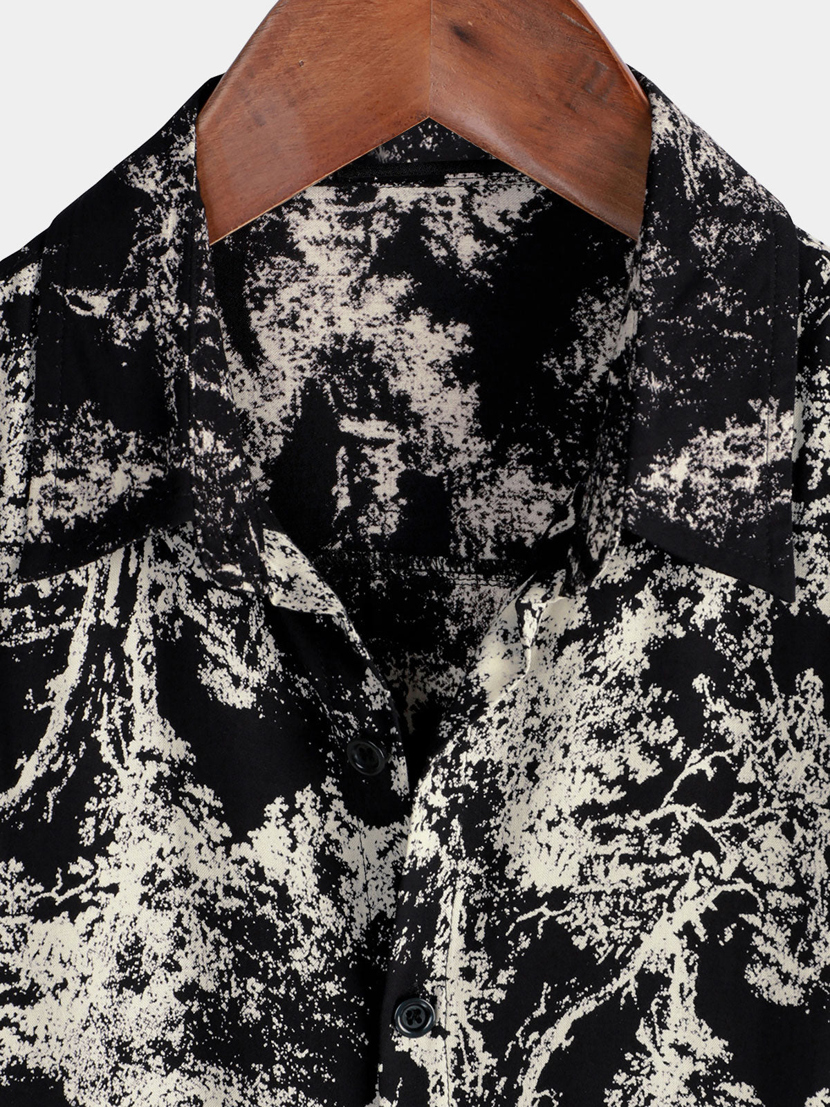 Men's Retro Casual Holiday Beach Short Sleeve Button Up Shirt