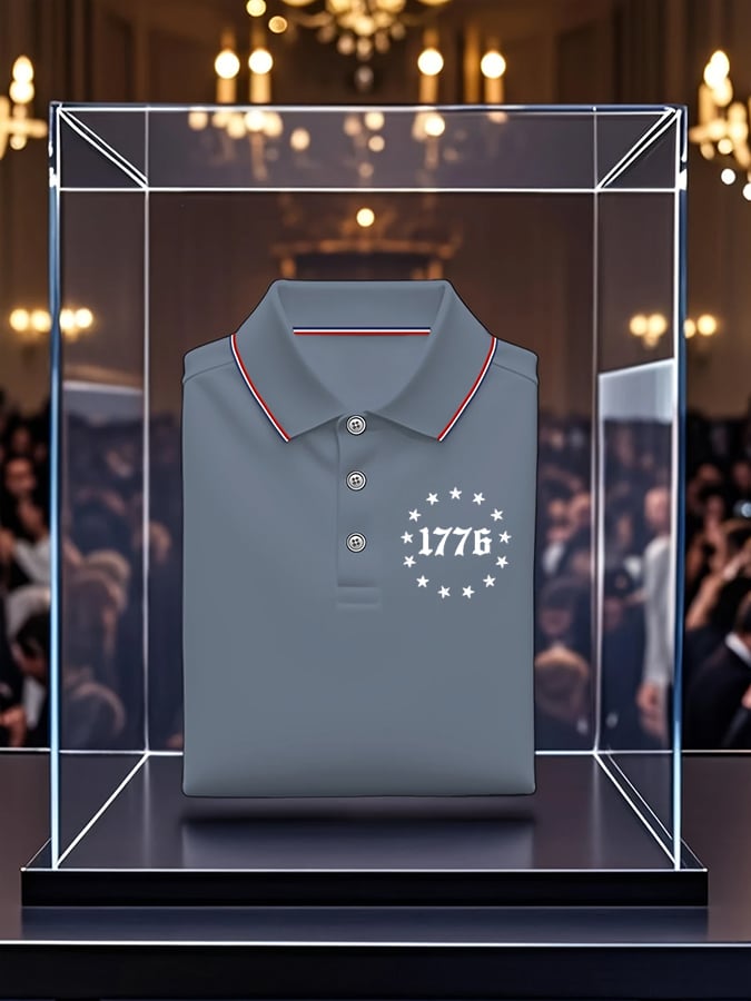 Men's Independence Day 1776 Casual POLO Shirt