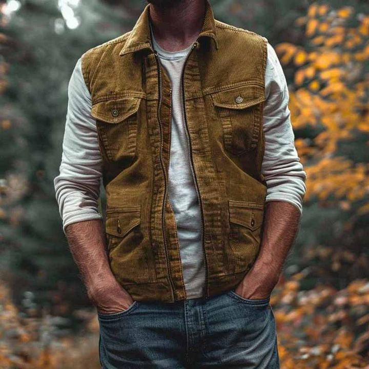 Men's Vintage Western Vest