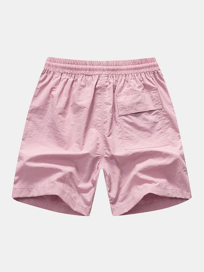 3 Pieces Man Mid Length Drawstring Swim Shorts