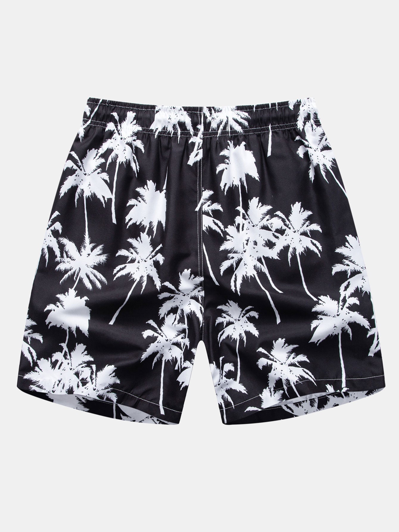 Palm Tree Print Swim Shorts
