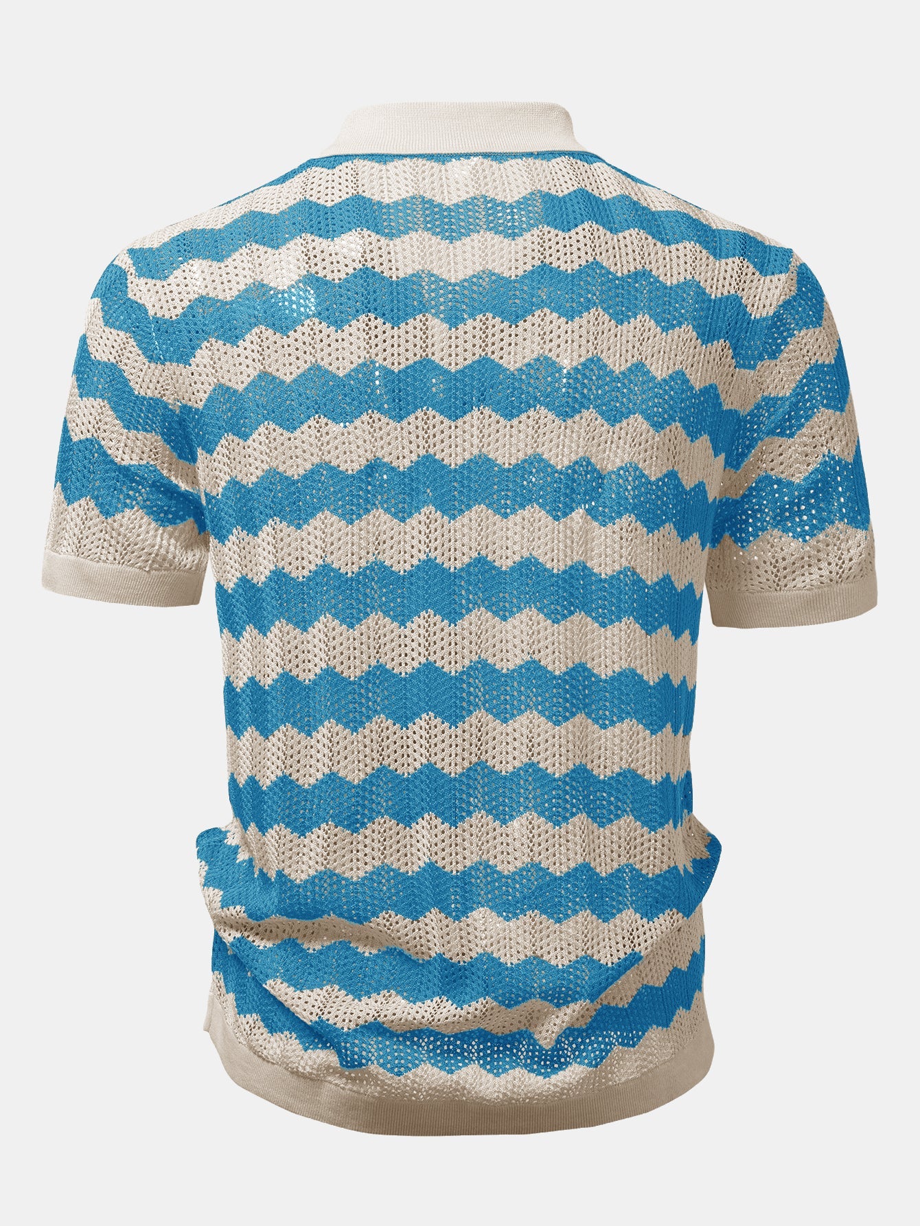 Wave Crochet Shirt