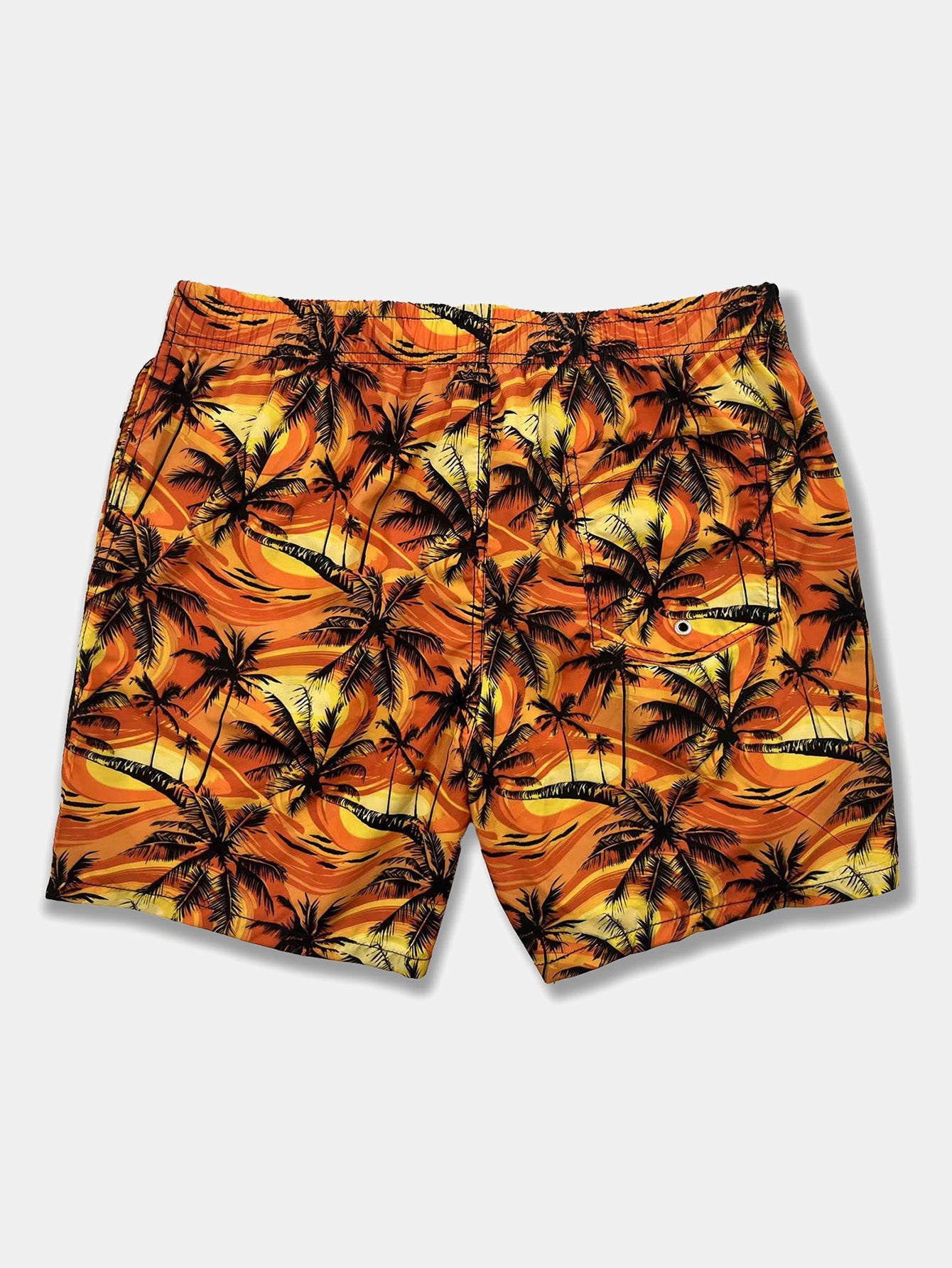 Palm Tree Print Swim Shorts