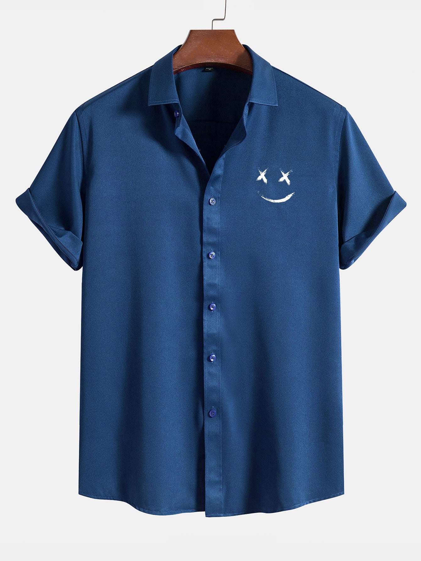 Smile Face Graphic Shirts