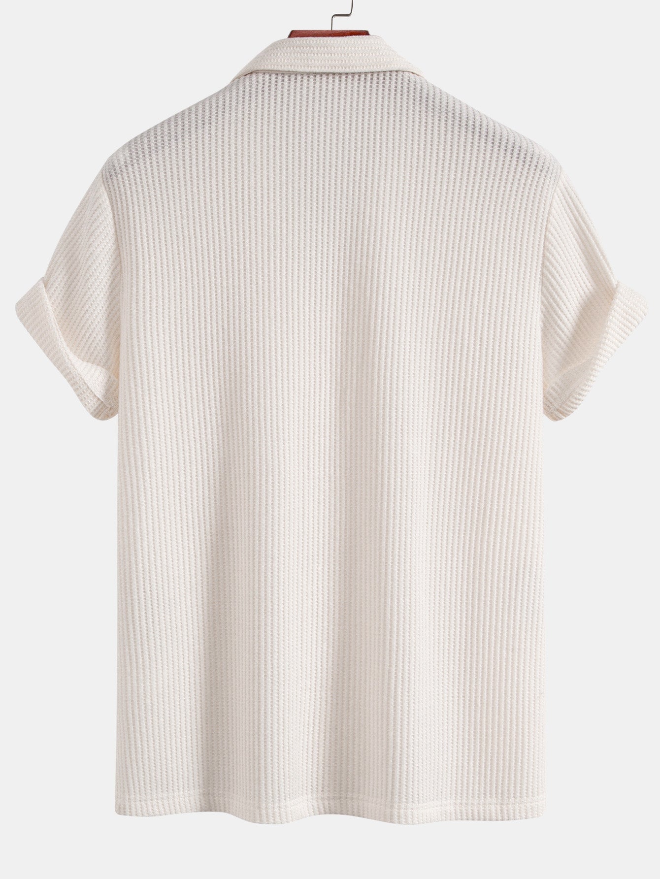 Waffle Button Up Shirt