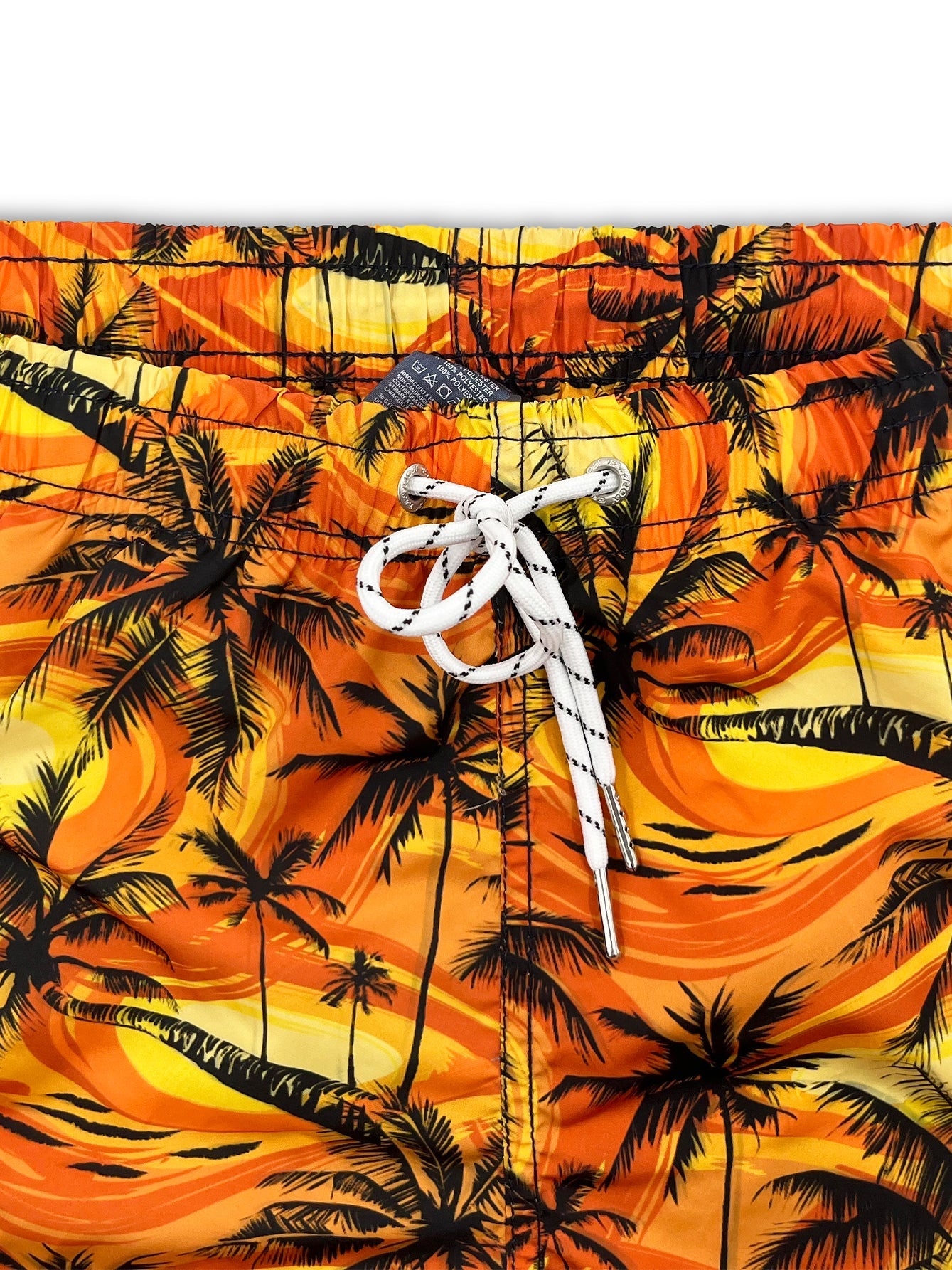Palm Tree Print Swim Shorts