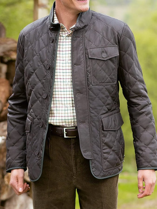 Men's Vintage Pleated Cotton Casual Jacket