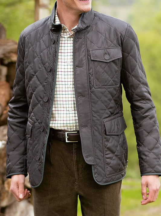 Men's Vintage Pleated Cotton Casual Jacket