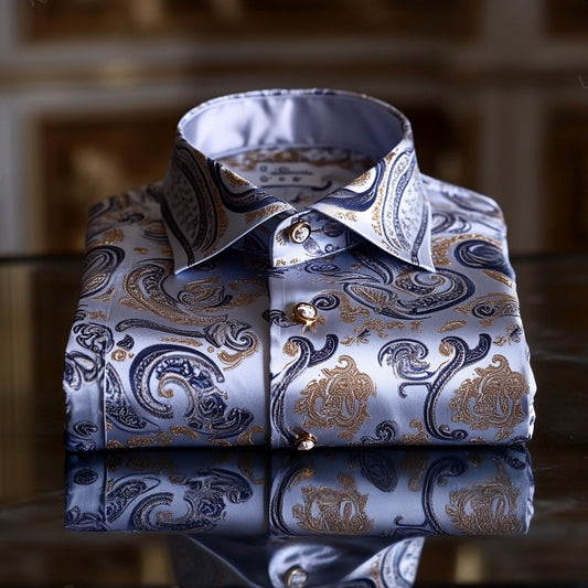 Luxury Court-Inspired Shirt for the Modern Gentleman