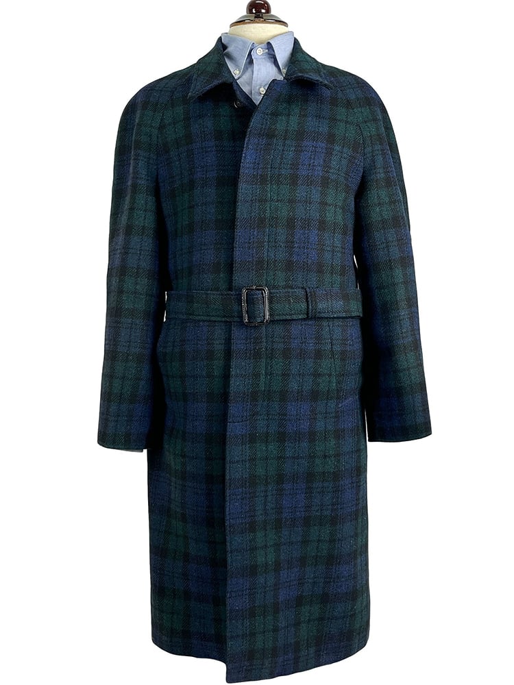 Classic Pointed Lapel Double-Breasted Slim Fit Wool Coat