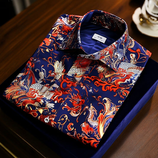 Classic aesthetic design shirt business casual shirt