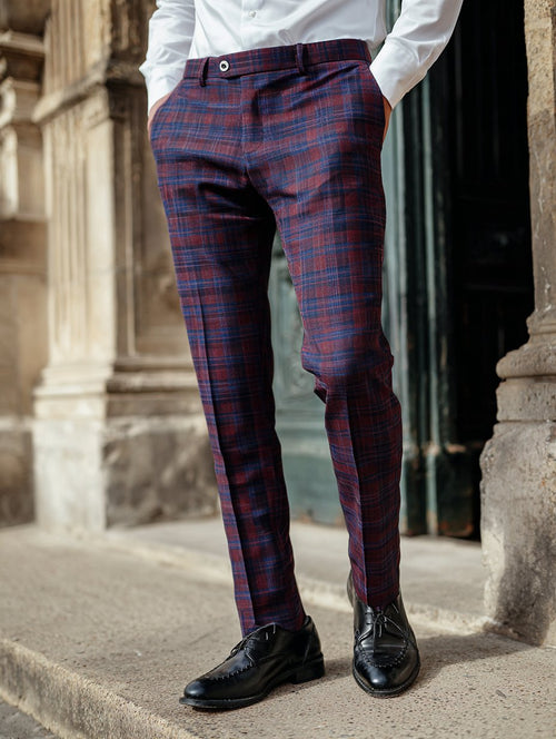 Men's Casual Luxury Suit Trousers
