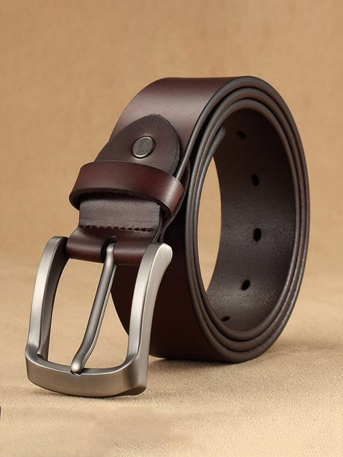 Men's Vintage Outdoor Distressed Leather Belt