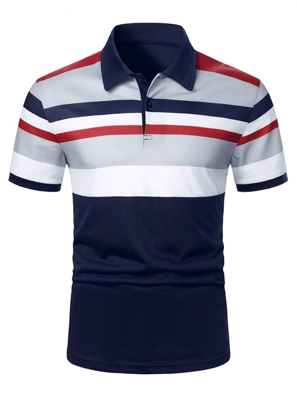 Men's Casual Business Fashion Polo Shirts