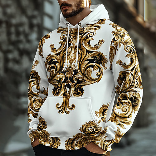 Daily Leisure Printed Hoodie
