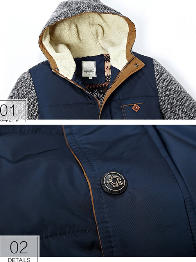 Men's Lightweight Warm Cotton Jacket