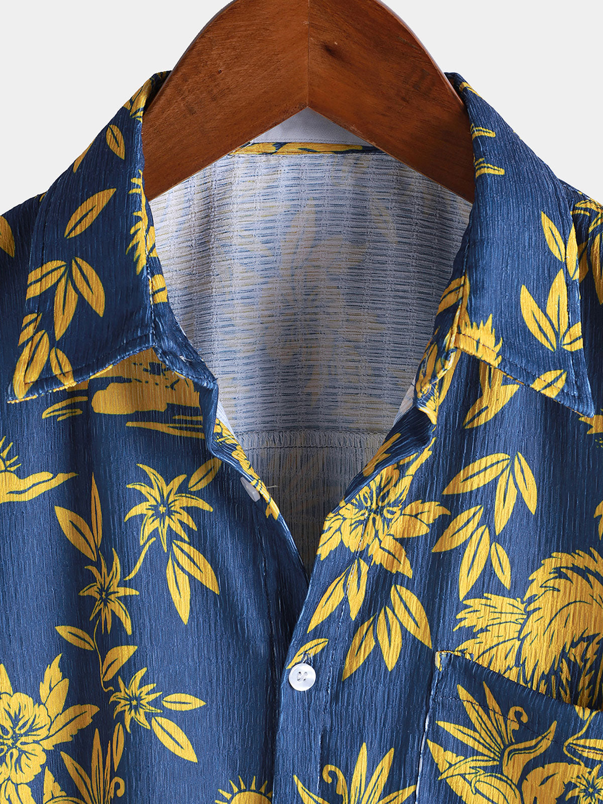 Men’s Tropical Palm Tree Hawaiian Beach Vacation Shirt