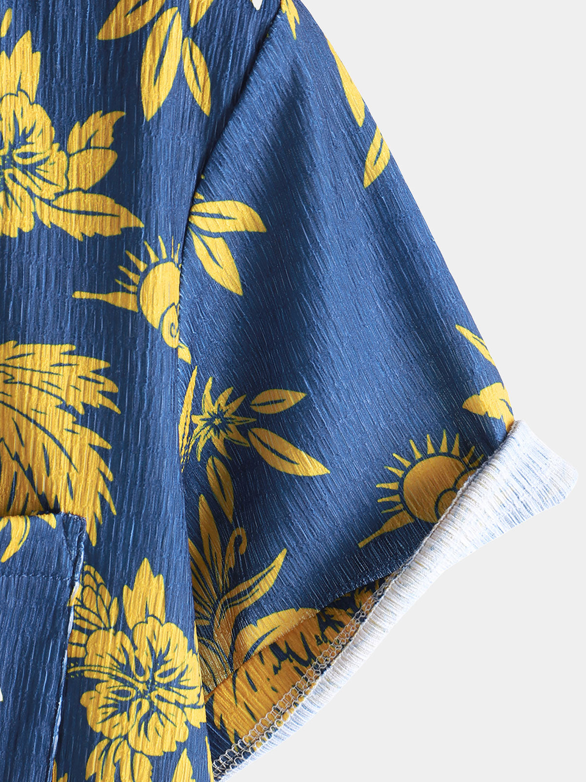 Men’s Tropical Palm Tree Hawaiian Beach Vacation Shirt