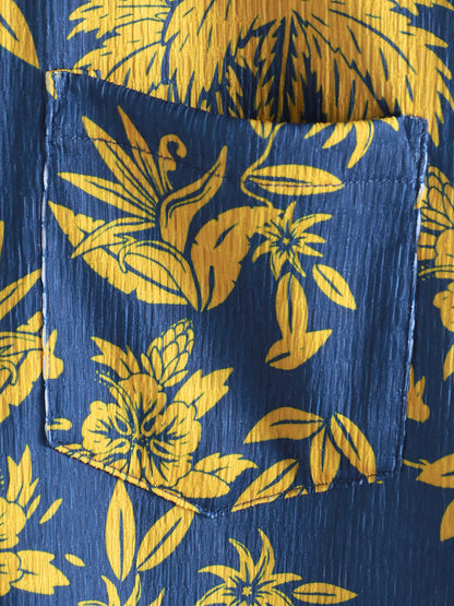 Men’s Tropical Palm Tree Hawaiian Beach Vacation Shirt
