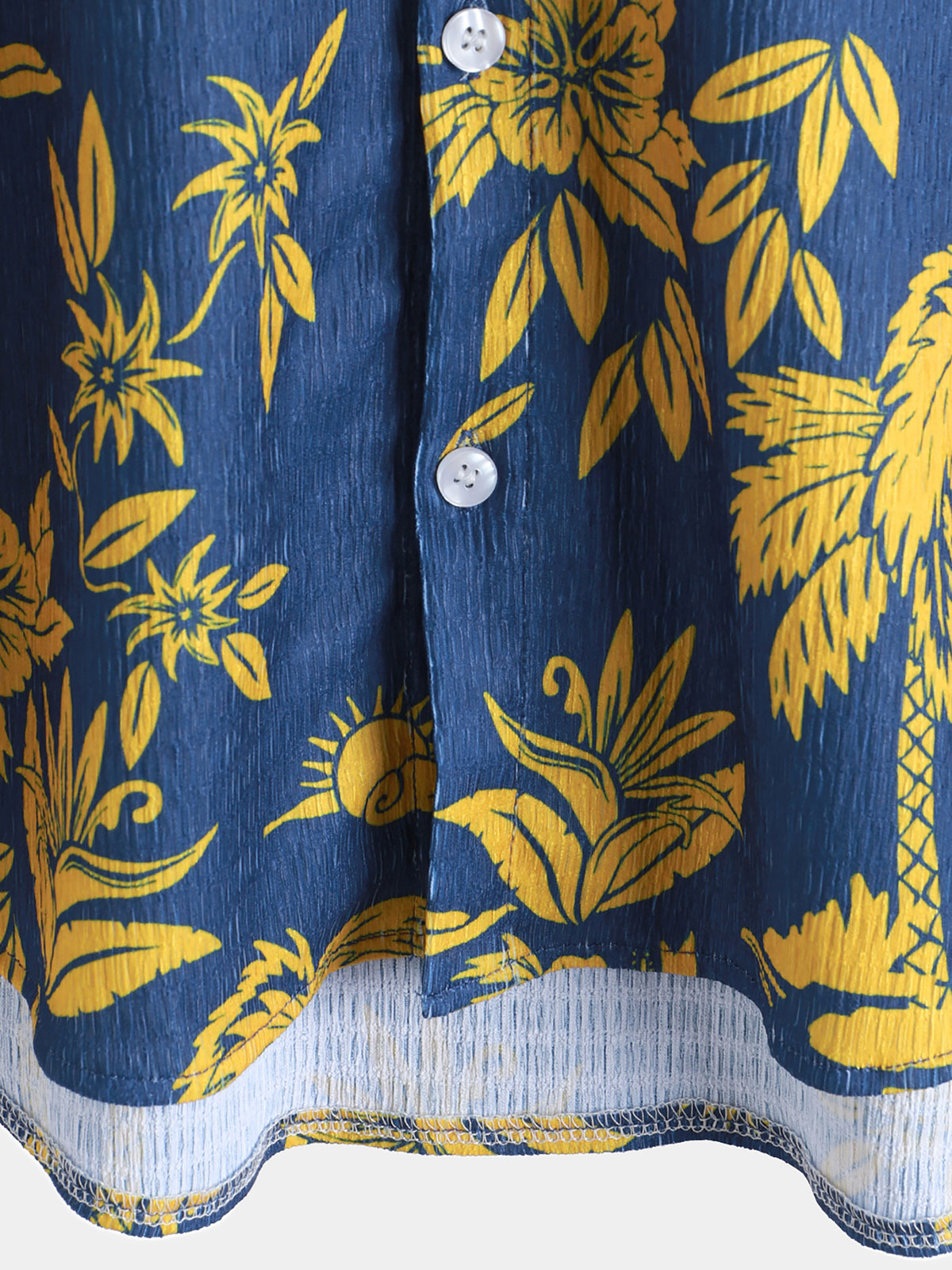 Men’s Tropical Palm Tree Hawaiian Beach Vacation Shirt