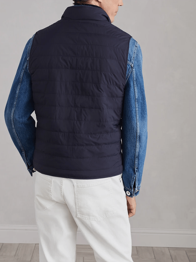 Men's Vintage Pleated Cotton Casual Cotton Vest